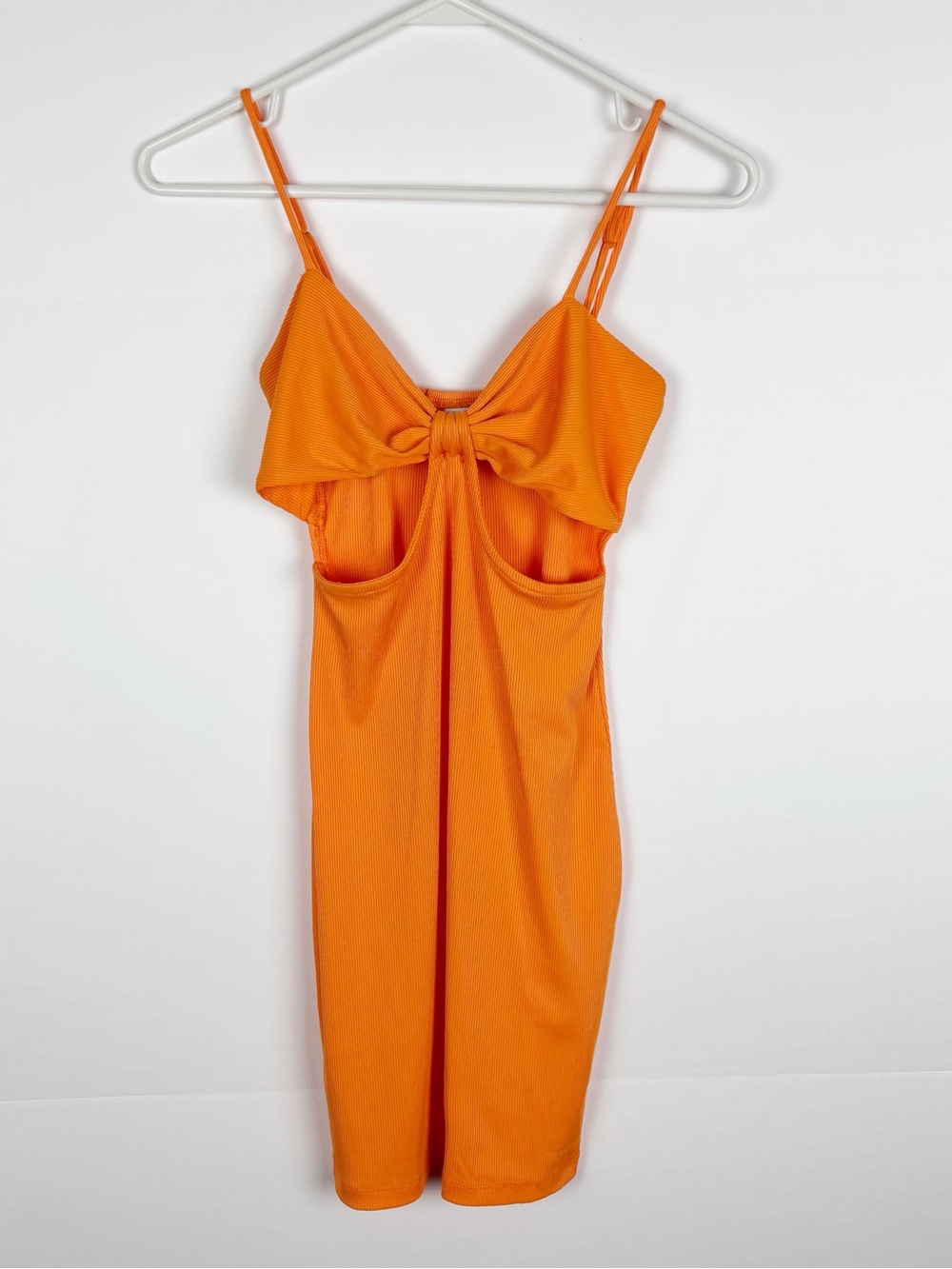 Princess Polly Marissa Mini Dress Orange Size 2 - Picture 8 of 8